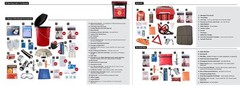 Survival Kit, Family Preparedness Package w/ Food Storage
