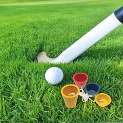 6 Set Driving Range Tee Golf Hitting Mats Holder Supplies Cute Tees