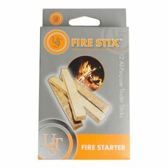 Fire Starter Stick Set of 12 Camping Hiking Cooking Outdoors Boy Scout Survival