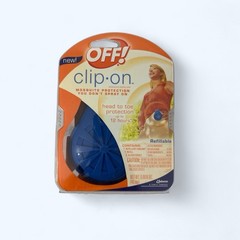 OFF Clip On Refillable Fan Circulated Mosquito Repellent With 1 Refill