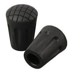 Trekking Pole Tips Replacement Long Lasting Rubber Feet (3pcs) for Hiking Poles
