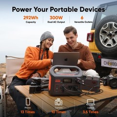 Portable Power Station Outdoors Camping Travel Battery (Solar Panel Optional)