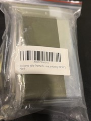 Swiss Safe Emergency Thermal Blankets (4) & Bonus Gold Mini Foil Space Blanket