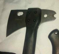 Camillus Combo 9″ Gut Hook Knife, 9″ Drop Point Plus Camillus Frontier Hatchet