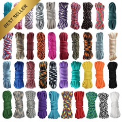 40 Colors 10 Feet Paracord Cord 550lb Survival Rope Random Combo Crafting Kit