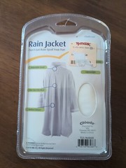 Cloudz Clear Rain Jacket Unisex Men’s Women’s One Size Fits Most