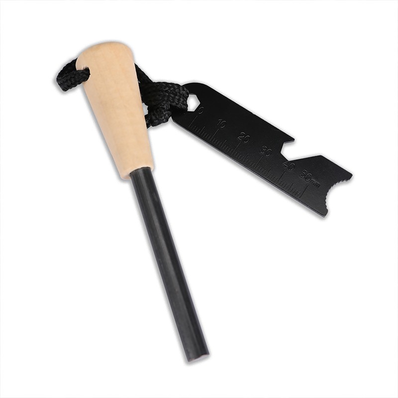 Ferro Flint Fire Starter Rod Lighter Magnesium For Emergency Camping Tool Kit