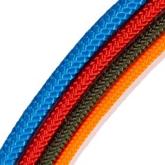 Smooth Braid Accessory Cord Polyester Rope 4mm x 25 ft Royal Blue 625 lb