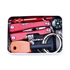 Survival Kit Emergency SOS Gear Outdoor Camping Hiking Hunting Tool Utilities
