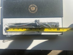 Awesome Gift – Franklin Mint Unused Safari Survival Knife 24k Gold w/ Box