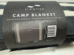 Slowtide Camp Blanket 58 X 72 One Side Water Repellent & Phone Pocket (74)