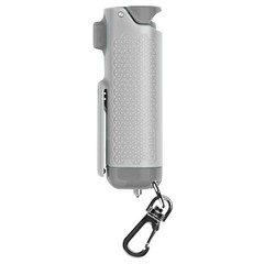 Sabre Safe Escape 3-In-1 Automotive Tool Pepper Gel Hard Case .54oz Light Gray