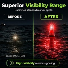 1/3x Boat Flares,Boat Flares Coast Guard Approved Marine,Flares for Fishing Boat