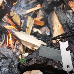 2 Packs Magnesium Block Flint Fire Starter Emergency Survival Camping