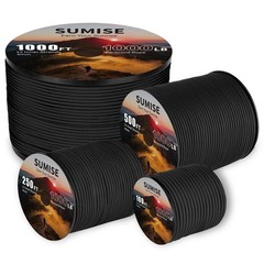 Paracord Rope 1000lb, 5/32 in(4mm), 12 Strand Parachute Cord for Camping Hiki…