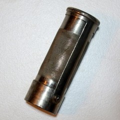 Marble’s Match Stick Holder Tube, from 1900, for Hiking? Camping? Geocaching?