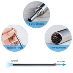 2Pcs Outdoors Pocket Bellow Collapsible Fire Tools Camping Survival Blow