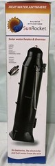 SunRocket Solar Water Heater & Thermos For Camping Or Emergency