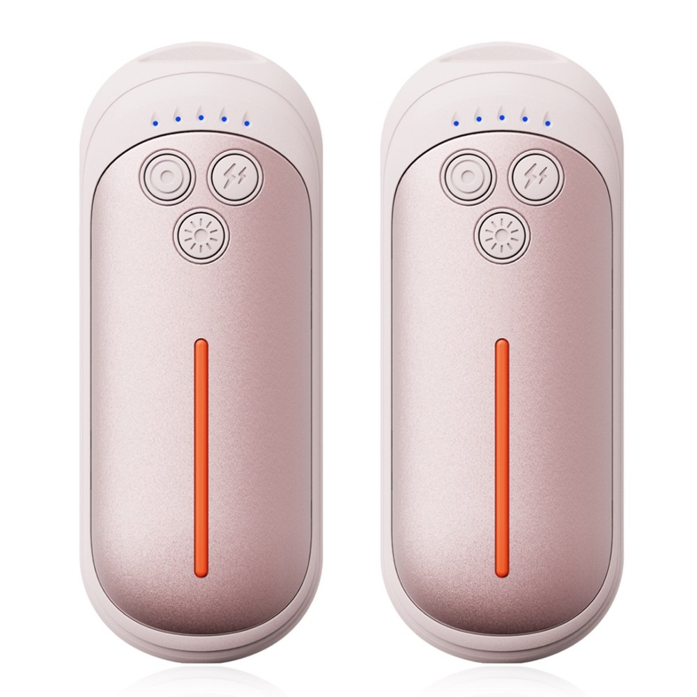 Electric Pocket Warmers, Outdoor Warmers 2-Pack Hand Warmers, 5 Heat Settings US