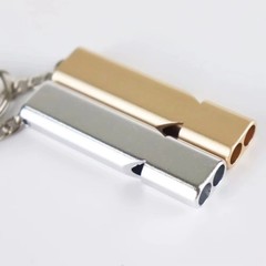 1 Pcs 120db Loud Emergency Survival SOS Whistle Camping Hiking Keychain Outdoor