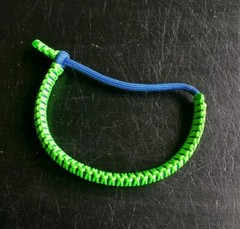 Handmade Adjustable Mini Cobra Paracord Bracelet for a 7″-8″ Wrist