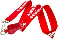 BLARIX Lifeguard Pea Whistle and Lanyard