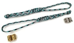 Paracord Lanyard/Keychain 550 (Static) Nordic Runes – 3 Variations (2 Pack)