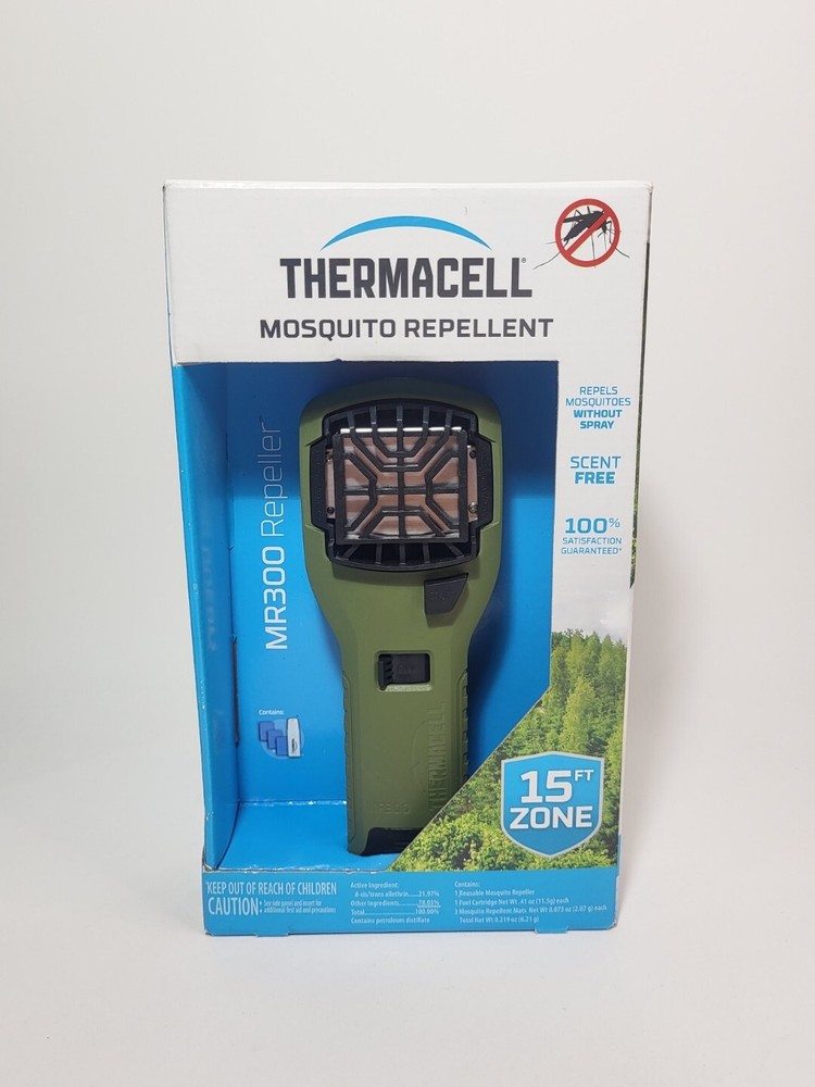 Thermacell Mosquito Repellent MR300 Portable Heat Activated Repellent New Sealed