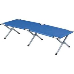 PRO SAFE Aluminum Cot: 74″ Long x 25″ Wide x 16.9″ High, 275 lb Capacity