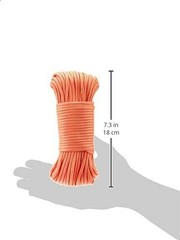 550 Type III Paracord, 7-Strand Nylon Core, High Strength for Hiking