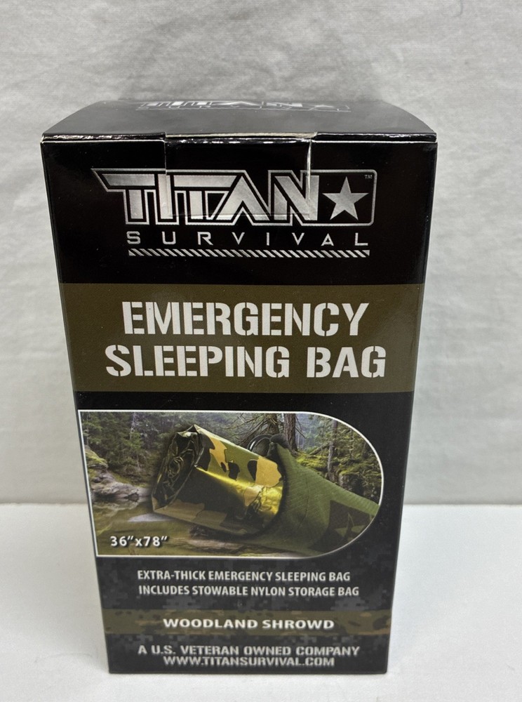 Titan Survival Emergency Sleeping Bags 36” X 78”