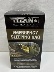 Titan Survival Emergency Sleeping Bags 36” X 78”
