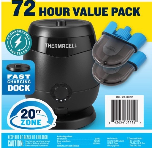 Thermacell E95 Mosquito Repellent +FAST CHARGING DOCK