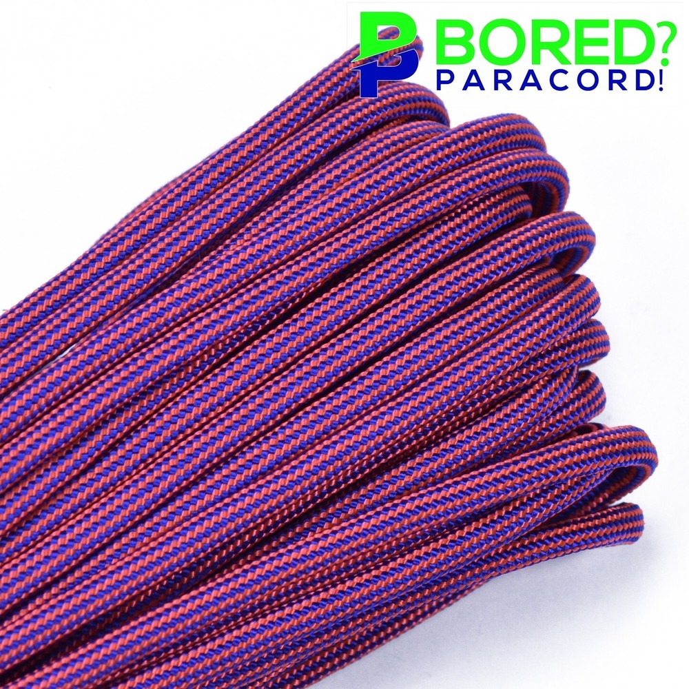 Blorange Identity – 50 FT – 550 Paracord Rope 7 strand Parachute Cord