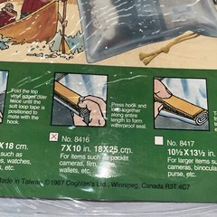 New Vintage Coghlan’s Water Resistant Pouch, 7″ x 10″, Store Supplies