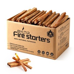 10lb Premium Fatwood Fire Starter Sticks,Resin-Rich Pine Wood Kindling