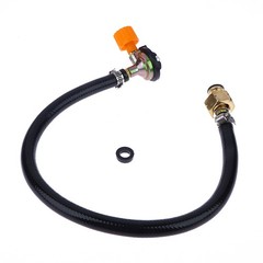 Gas Refill Adapter Leakproof Rubber Gas Refill Pipe Tube Cylinder Convertor