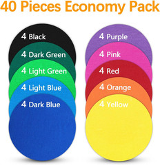 40Pack Libre 3 plus Sensor Covers Waterproof, Multi-Colors | Breathable & Flexib
