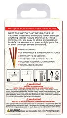 Zippo Typhoon Matches, 40570