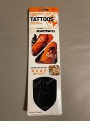 Gear Aid Tenacious Tape Tattoos Fabric Repair Tape Patches 20 SASQUATCH BLACK