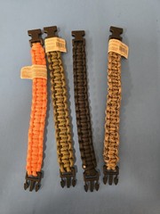 Paracord Survival Braclet Lot Of 48 Mutiple Colors Scouts Classroom