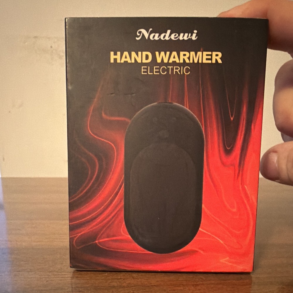 Nadewi Rechargeable Electric Hand Warmer AOY-702 3000mAh Black