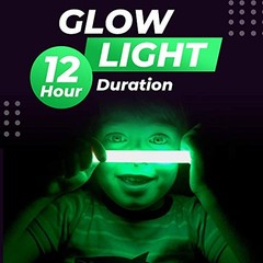 32 PCS 6 Inch Glow Sticks Ultra Bright Emergency Camping Party Light Sticks