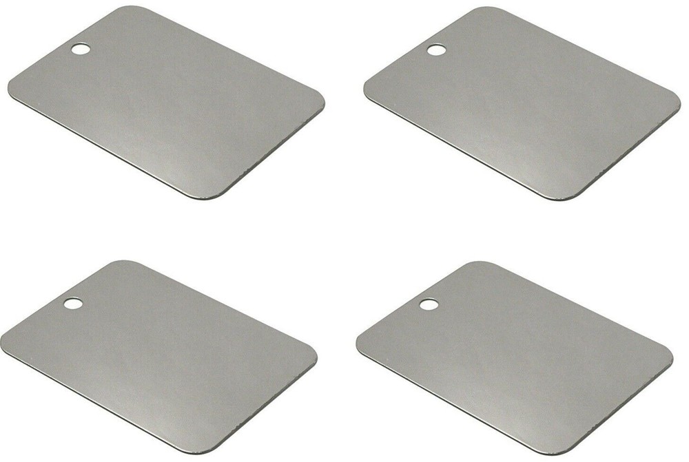 (4) Shatterproof Outdoor Mirror Great Signal Camping Hiking Emergencies Distress