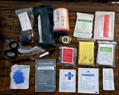TacRight Trauma Kit Professional Emergency Medical First Aid Military Hiking