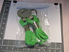 NWT~LOT 3 NEON GREEN PARACHUTE 550 16f./4.80m~CORD-Camping+Crafts-NO Climbing!