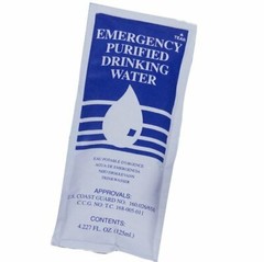 (12 Packets) SOS Emergency Water Packets – 3 Day/72 Hour Supply 4.227 fl Oz USA