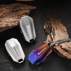 Titanium Safety Whistle Emergency Whistle Outdoor Hiking Hunting Survival EDC