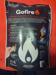 Gofire 50 FIRE STARTERS Camping Hiking Backpacking Campfire Fireplace Grill BOB