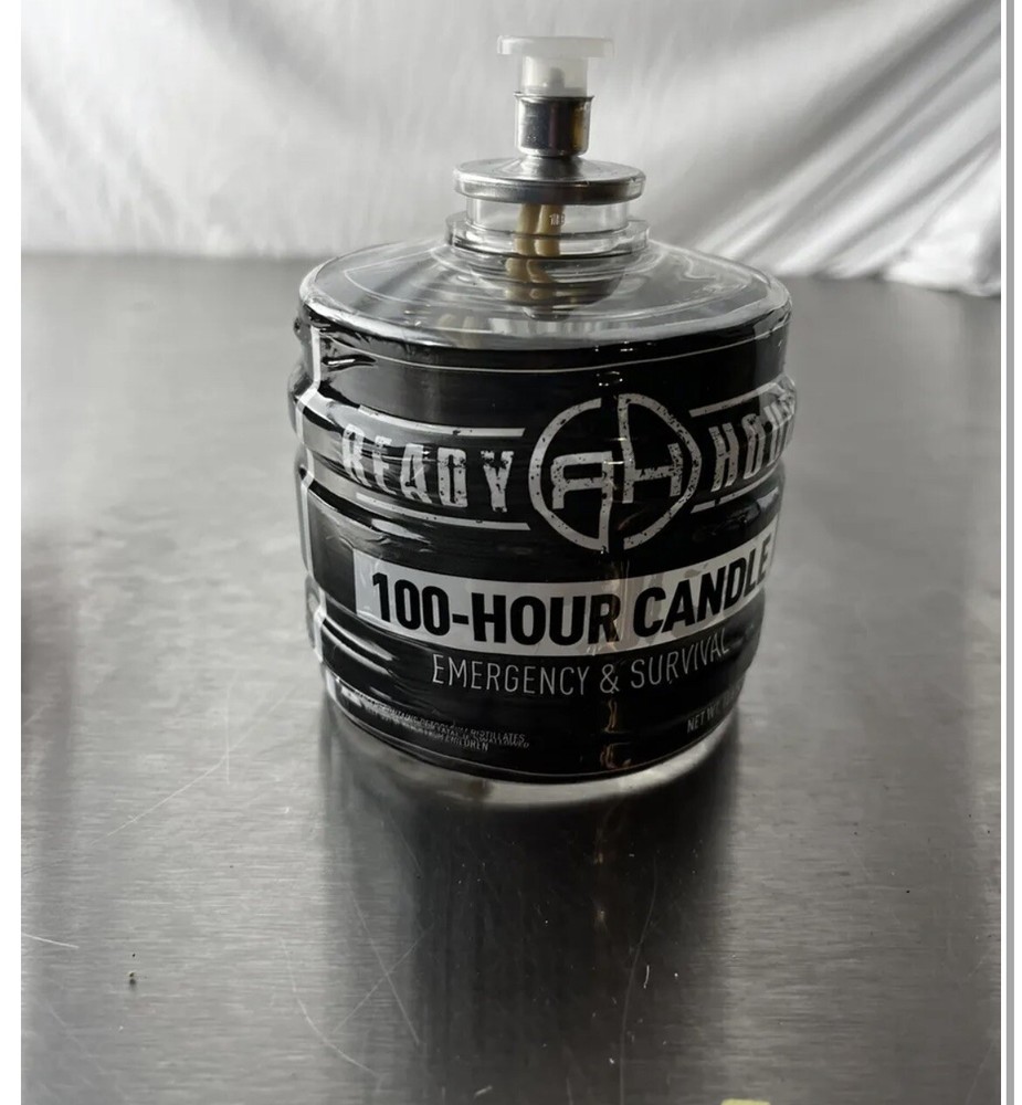 Ready Hour Emergency & Survival Preparation 100-Hour Candle Camping 13.6 Oz